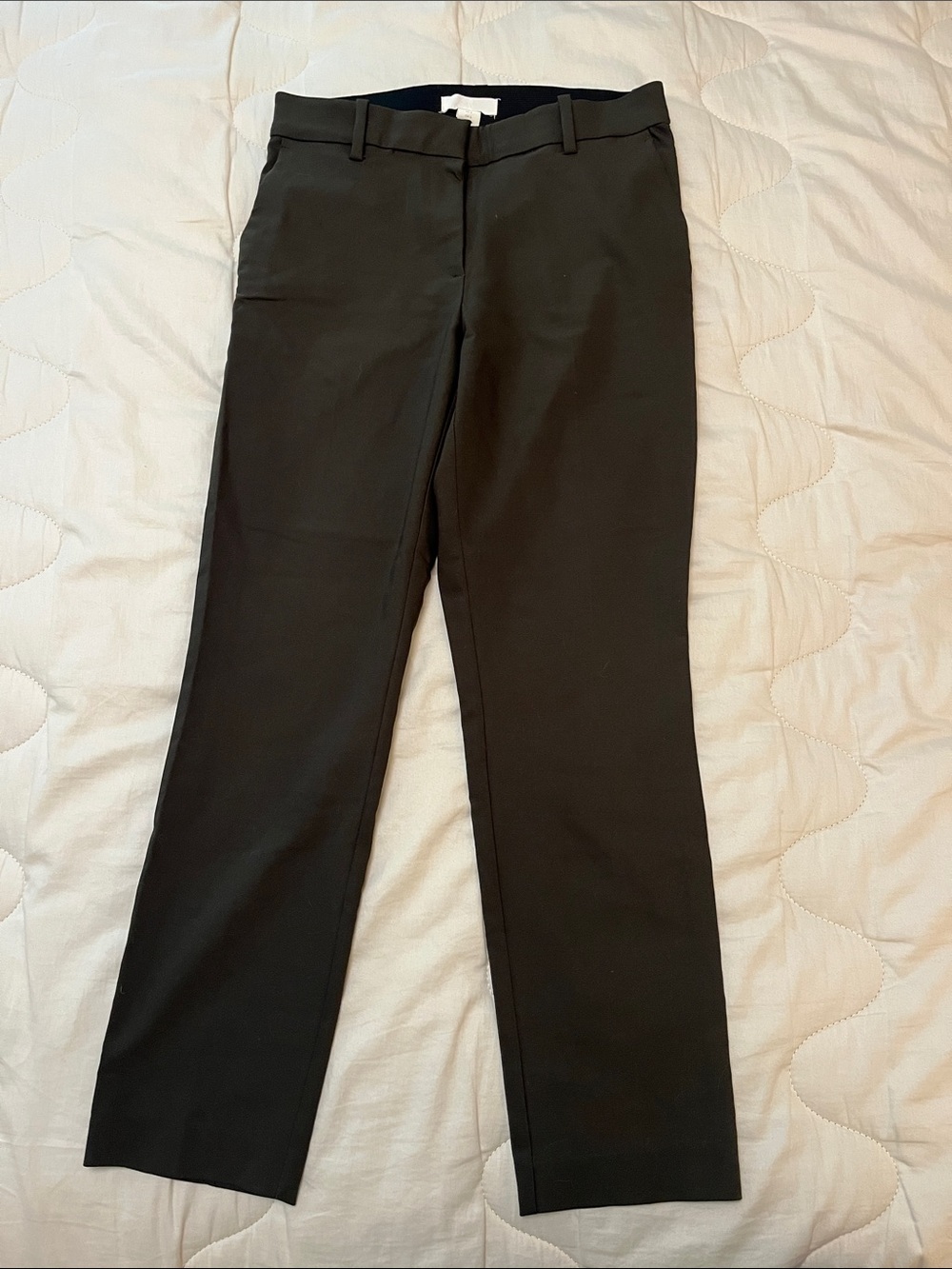 H&M Women’s Olive Green Tailored Slacks
